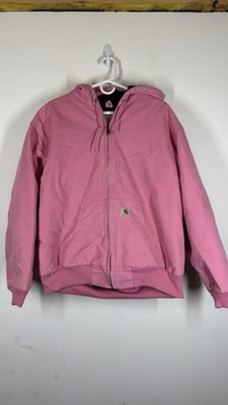 Carhartt Women’s J130-PKR ‘Pink Rose’ Duck Canvas Jacket Size 2XL